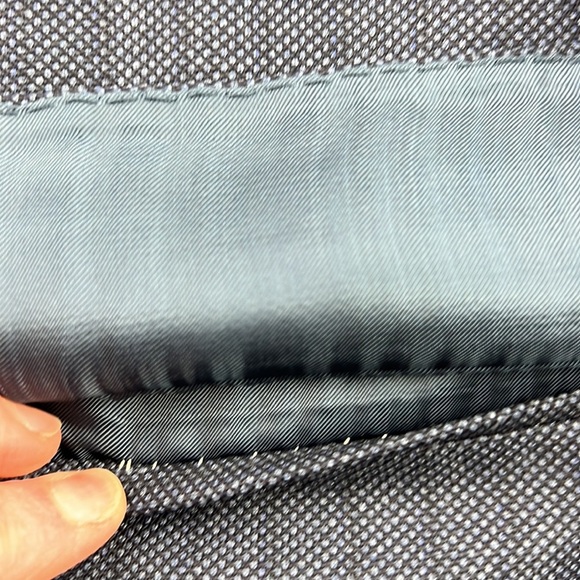 Men's Canali navy blue suit jacket - Picture 5 of 16